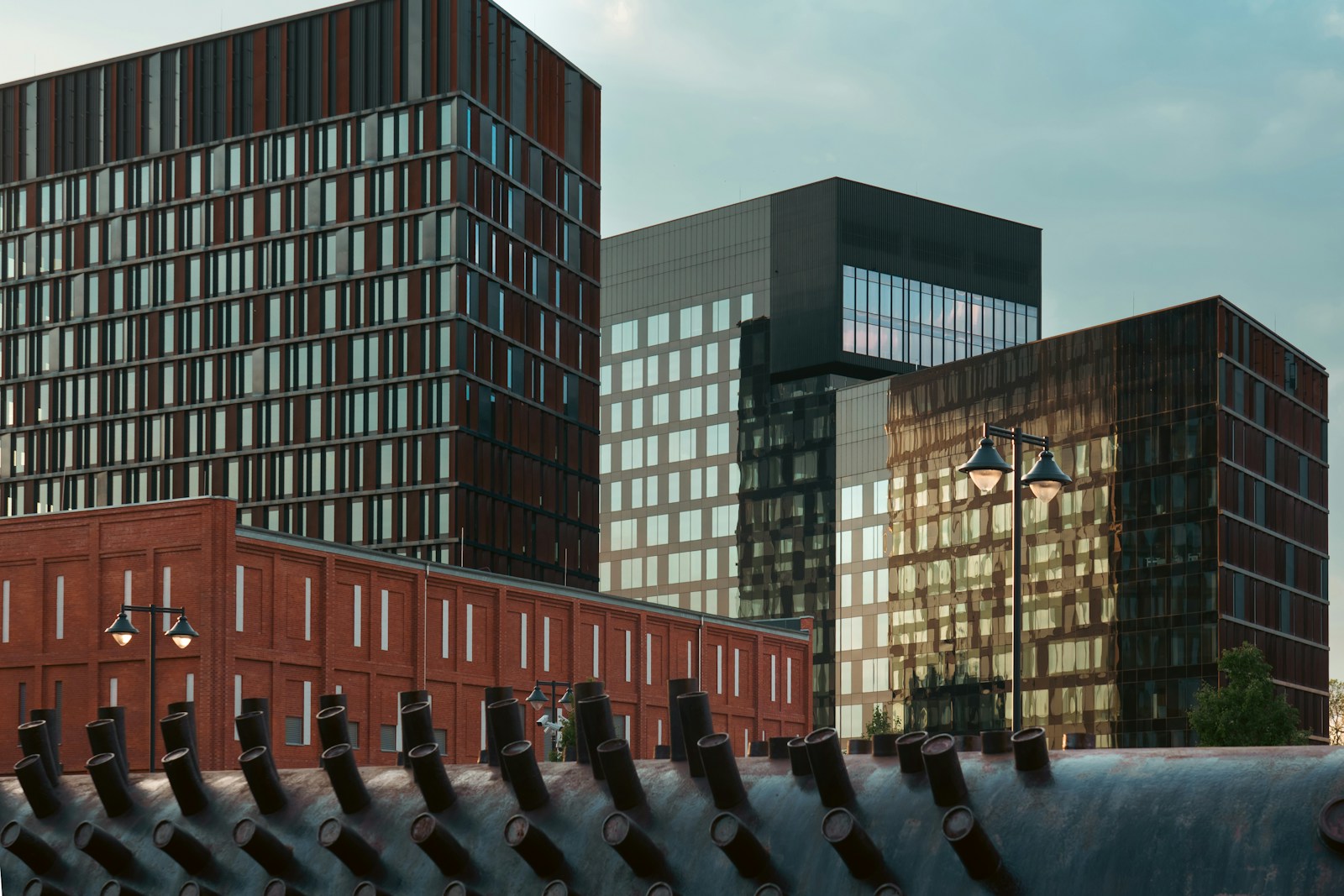 Modern buildings dominate the cityscape.